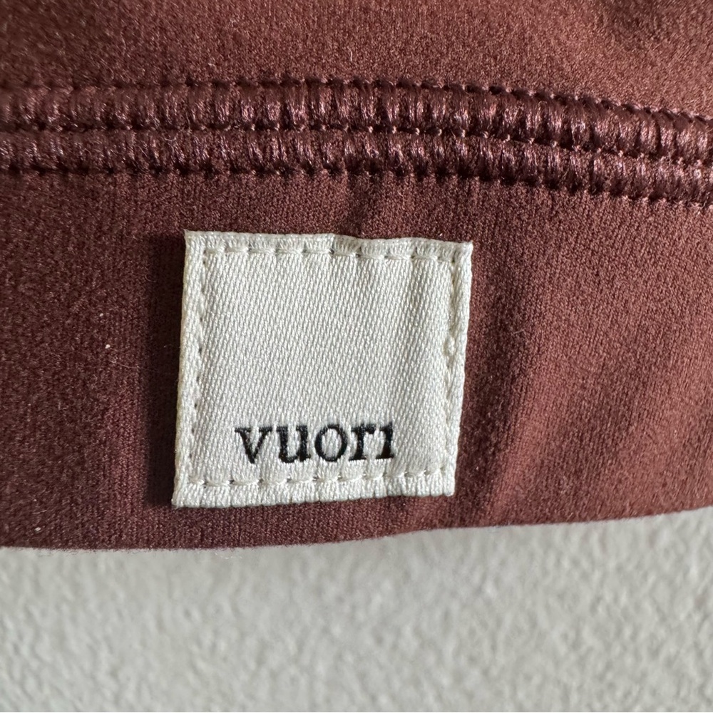 New Vuori Burgundy Mindset Sports Bra VW186 size Small - Picture 4 of 6
